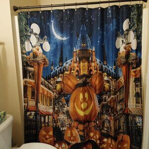 Disney Halloween Shower Curtain